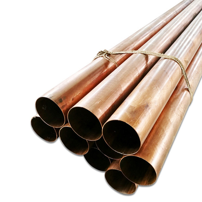 99.99٪ أنابيب النحاس المستديرة 6 بوصة C12000 4 مم الانحناء