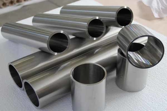 ASTM B338 TC1 TC4 Gr5 Gr2 أنبوب التيتانيوم 3-12 م 0.3 مم -120 مم