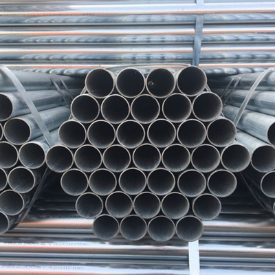 جولة أنابيب الصلب المجلفن تراجع الساخنة 1.5-70mm المتفجرات من مخلفات الحرب لبناء الدفيئة Const