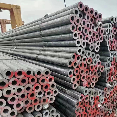 DIN 2448 st35.8 8inch api 5lx52 أنبوب فولاذي دقيق غير ملحوم من الكربون المدلفن على الساخن