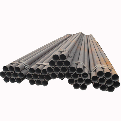 Q345 Q235 سماكة 12-80mm أنابيب الصلب غير الملحومة المدرفلة على الساخن من الفولاذ الطري للبناء